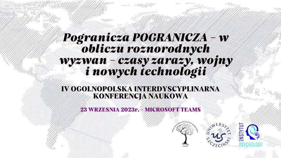 Ogólnopolska Interdyscyplinarna Konferencja Naukowa „Pogranicza POGRANICZA”