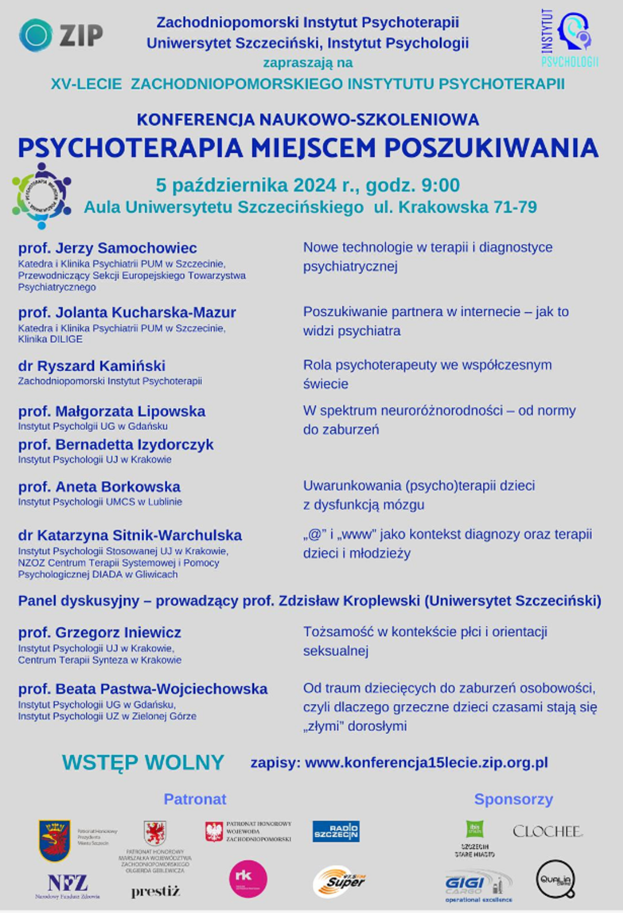 program konferencji