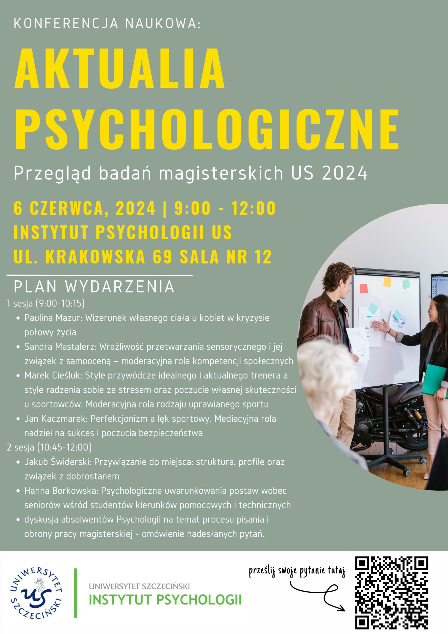 plakat aktualia psychologiczne